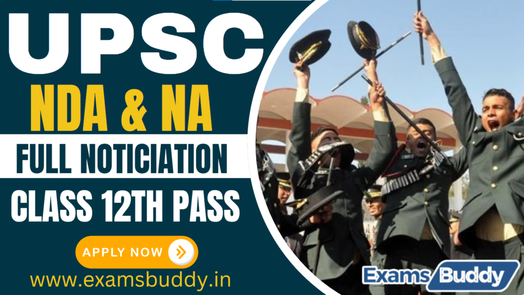 UPSC NDA & NA 2024 Apply Online Form