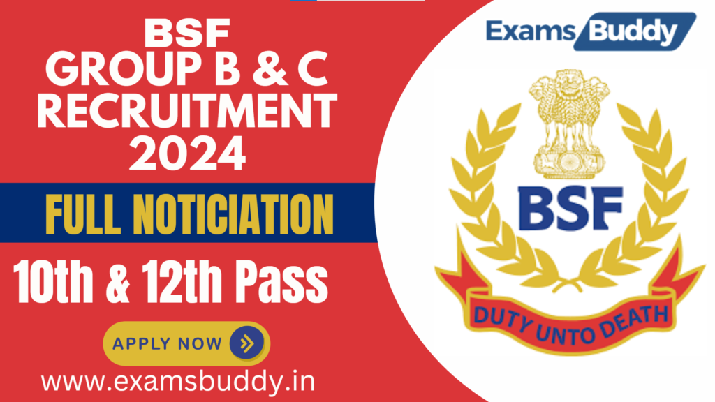 BSF Workshop SMT Group B and C Apply Online Form 2024