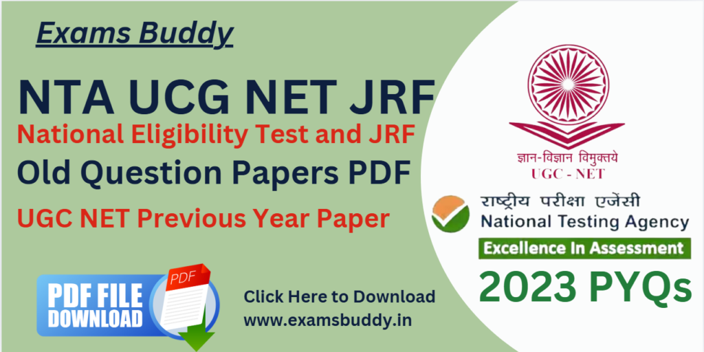 UGC NET Previous Year Question Papers Download PDF with Answer Key